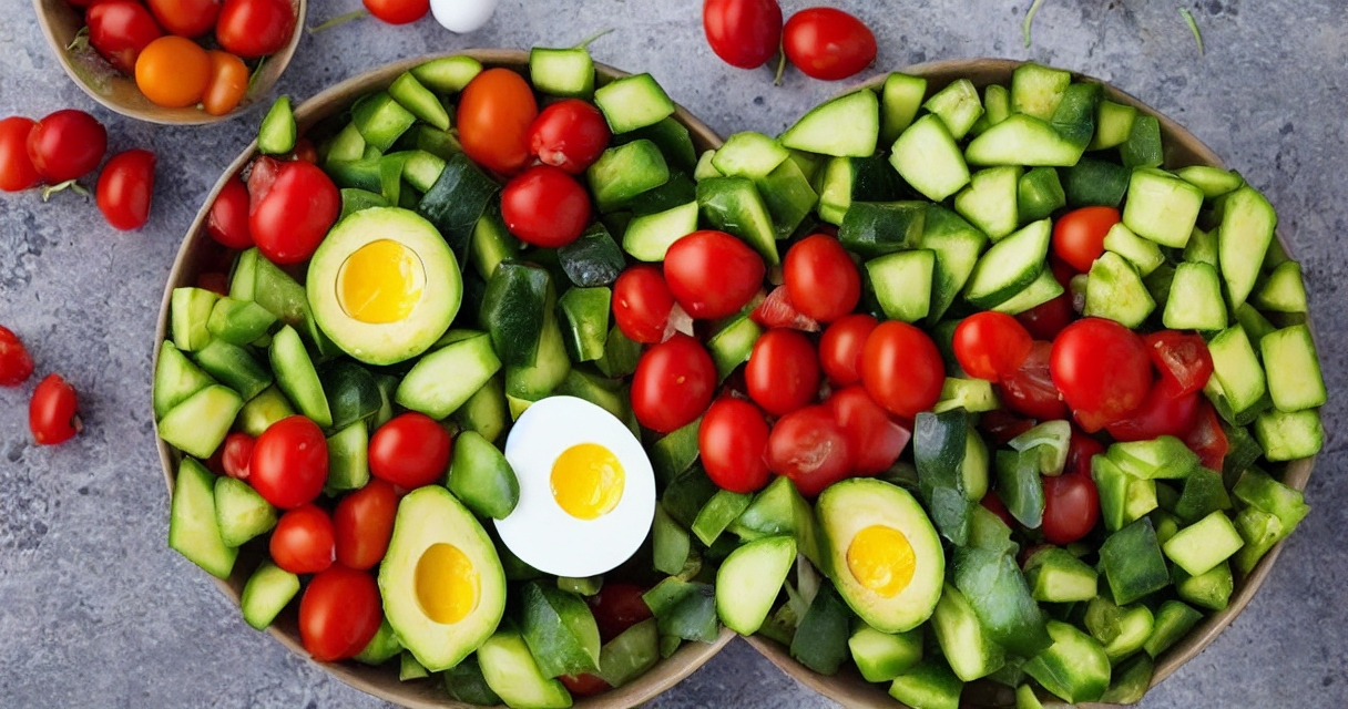Gør dine morgenmadssalater mere spændende med en æggedeler